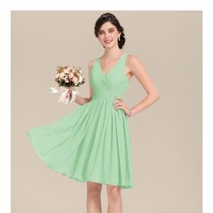 Mint Bridesmaid Dress short size 6